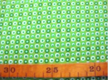 Dapper Quilt 2 Mini cirkels Lime 3231-25N