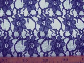 Kant stof Jacquard Donkerblauw  3915-8