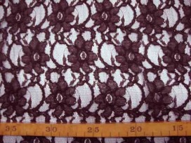 Kant stof Jacquard Donkerbruin  3915-58