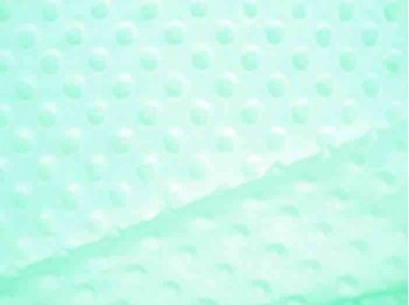 Minky Dots Mintgroen 