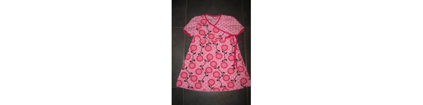 Boerenbont ruit en stip Roze en Pink