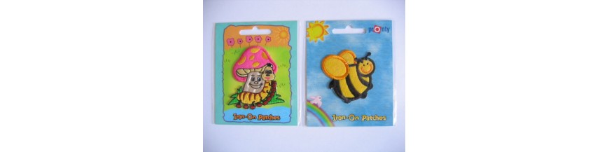 Iron on patches kinder applicaties