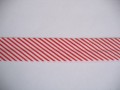 Biaisband met streepjes