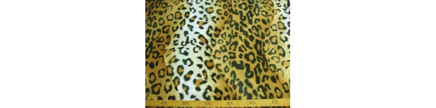 Velboa stof Dierenprints 