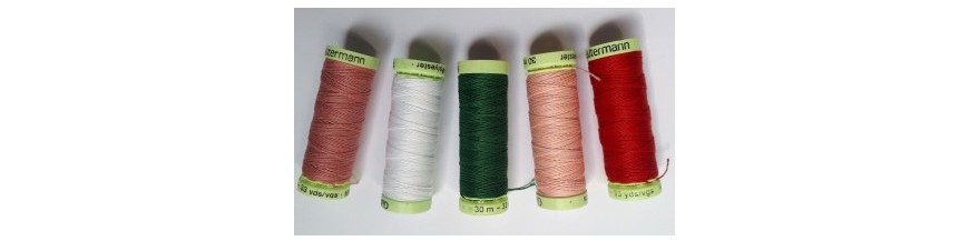 Siersteekgaren en doorstikgaren van Gutermann 30 meter